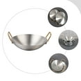 thumbnail image 5 of FELTECHELECTR 1Pack Stainless Steel Wok for Outdoor Cooking and Catering Industry, 5 of 6