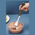 thumbnail image 4 of HandyHome Manual Meatball Maker Spoon, Stainless Steel Meatball Spoon Maker Portioning Tool with Wood Pattern Handle, Practical Kitchen Gadget For Minced Beef, Pork and Poultry Food Prep, 4 of 4
