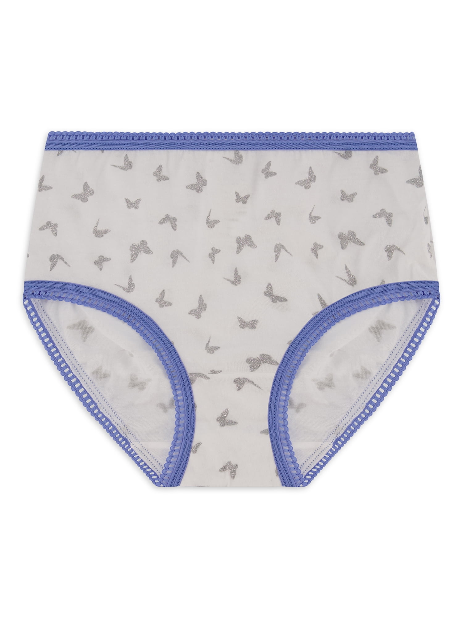 Wonder Nation Girls Cotton Brief Underwear, 14-Pack, Sizes 4-18