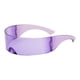 thumbnail image 2 of Gafas de sol Alien Robot Gafas de sol Estrechas Diadema unisex Rimless Cool Violeta jinwen Gafas de fiesta, 2 of 8