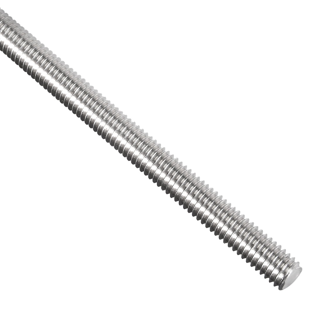 Lot De 10 Goujons Filetés Uxcell M6x150mm - Acier Inox 304 - Argent