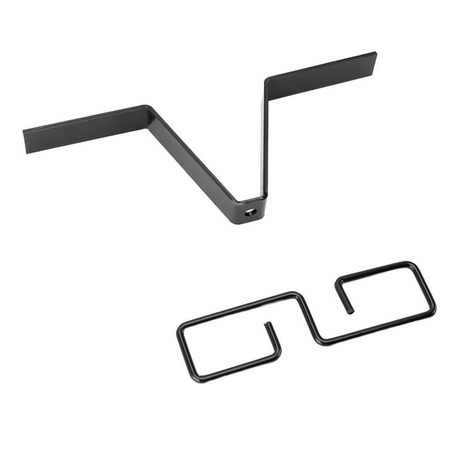 Hook de la Cadena de Lluvia, Clip de Canalones Universales de la Cadena de Lluvia Universal En Forma de Hierro Negro v Para Bajante
