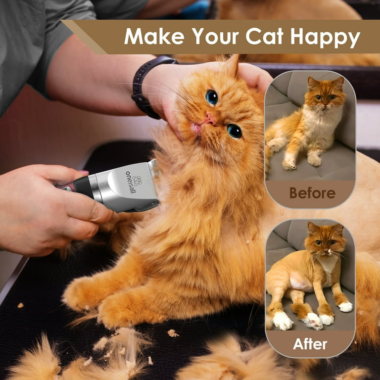 Oneisall C6 Cat Clippers, Low-Noise Cordless Trimmer photo 7