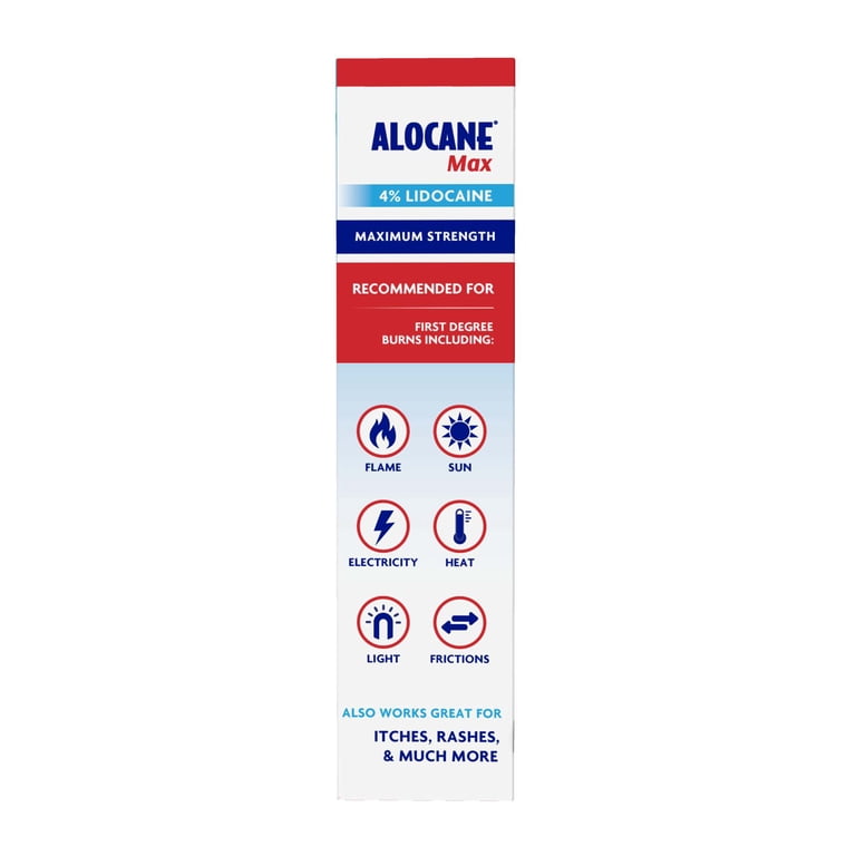 Alocane Max Maximum Strength Burn Gel with Lidocaine photo 2