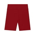 thumbnail image 5 of adviicd Shorts for Girls Girls Dance Shorts,Bike Short Breathable and Safety (Red,4-5 Years), 5 of 5