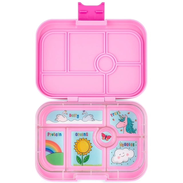 Yumbox Power Pink Unicorn 6 Compartimientos Yumbox Yumbox Original Rosa Unicornio