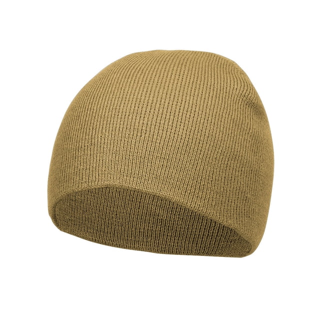 Short Cuffless Beanies - Khaki