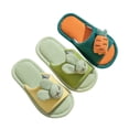thumbnail image 2 of Zapatillas de conejo para niños, zapatillas de lino para el hogar para mujer, zapatillas de verano para el hogar para parejas, zapatillas de algodón y lino con dibujos animados para hombre, 2 of 2