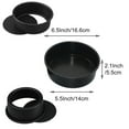thumbnail image 4 of 3 Pcs Round Cake Pan Carbon Steel Removable Bottom Cheesecake Pans(6 Inch), 4 of 6