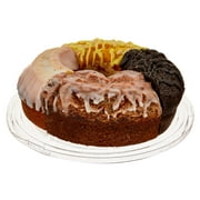 Marketside Variety Creme Cake (Vanilla, Meyer Lemon, Sock It To Me and Chocolate Fudge), 28 oz, Base and Dome (Shelf Stable)