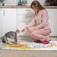 thumbnail image 4 of Kitchen Rugs and Mats Non Skid Washable Sunflower Wood Garland Kitchen Mat and Rug Set,Floor Cushion Waterproof Rug,Rubber Backed Area Rugs for Kitchen Laundry, 4 of 7