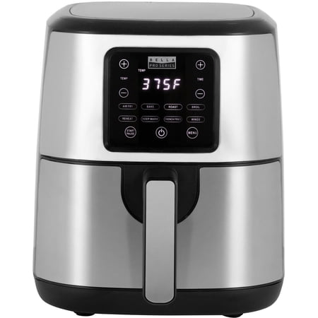 Bella Pro Series - 4.2-qt. Digital Air Fryer - Stainless Steel Finish