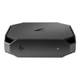 thumbnail image 3 of HP Workstation Z2 Mini G3 Performance - Mini - 1 x Xeon E3-1225V6 / up to 3.7 GHz - RAM 8 GB - SSD 256 GB - HP Z Turbo Drive G2, NVMe, TLC, HDD 1 TB - Quadro M620  - Gigabit Ethernet - Win 10 Pro 64-bit - monitor: none - keyboard: US - space gray with black chrome accents - Smart Buy, 3 of 10