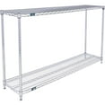 thumbnail image 3 of Nexel 2 Shelf Chrome ESD Wire Shelving Unit Starter 60""W x 18""D x 34""H, 3 of 3
