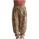 thumbnail image 1 of Odeerbi 1-9 Años Niñas Bloomers de Algodón Verano Floral Ruffle Jogger Pantalones Estampado de Flores Lindo Ocio Linterna Pantalones Pantalones Haren, 1 of 8