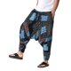 thumbnail image 3 of SAYOO Pantalones largos de yoga  para hombre, pantalones de entrepierna caída holgados con estampado de patrón nacional, pantalones casuales de estilo simple SAYOO S M L XL XXL XXXL, 3 of 7