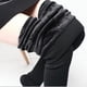 thumbnail image 3 of Pantalones de terciopelo perlado de 180 g, además de leggings de terciopelo grueso para uso exterior, pantalones adelgazantes y cálidos para otoño e invierno para mujer, 3 of 5