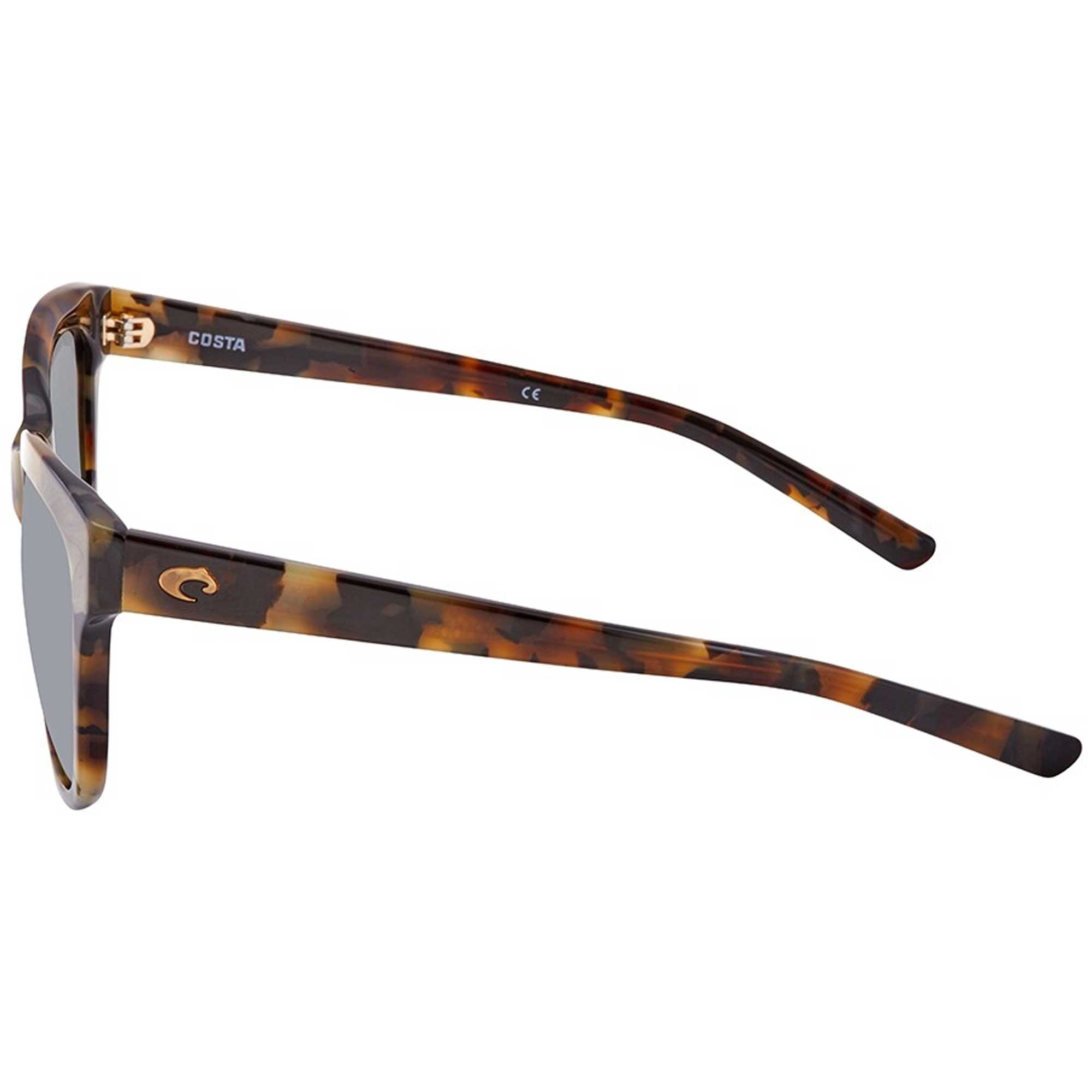 Costa Del Mar Bimini Gray 580G Polarized Cat Eye Ladies Sunglasses BIM 241 OGGLP - image 2 of 3
