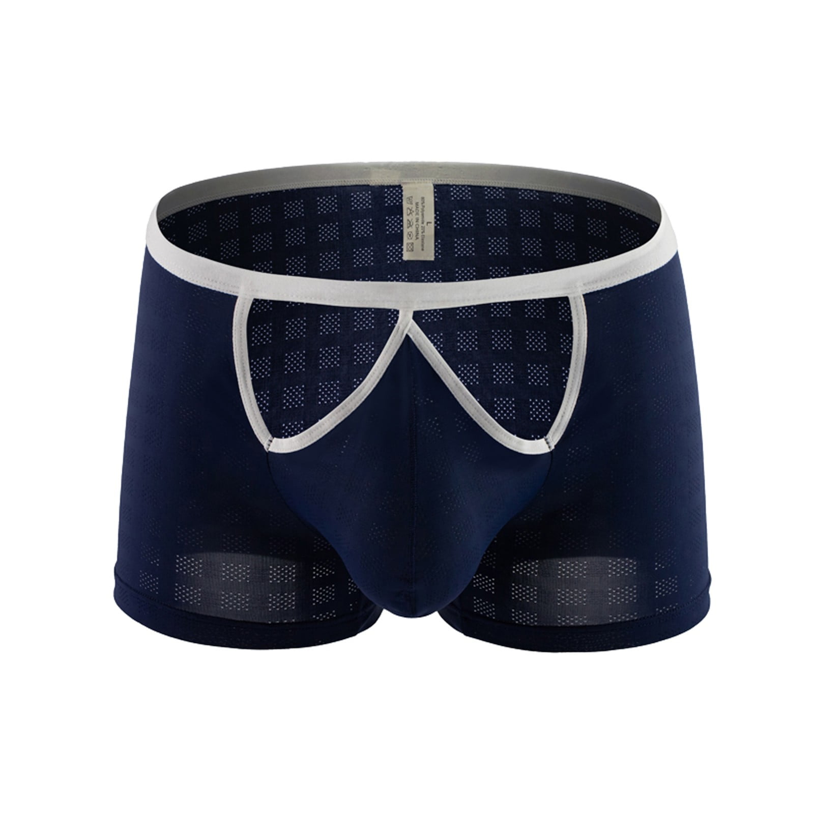 Summer Men's Sexy Underwear Patchwork Underwear Comfortable Breathable  Underwear Wedgie Underwear (Blue, XL) at  Men's Clothing store