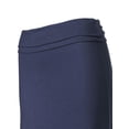 thumbnail image 5 of MixMatchy Women's Basic Foldable High Waist Regular and Plus Size Maxi Skirts, 5 of 5