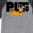 thumbnail image 3 of Mickey & Friends - Pluto - Toddler And Youth Raglan Graphic T-Shirt, 3 of 5