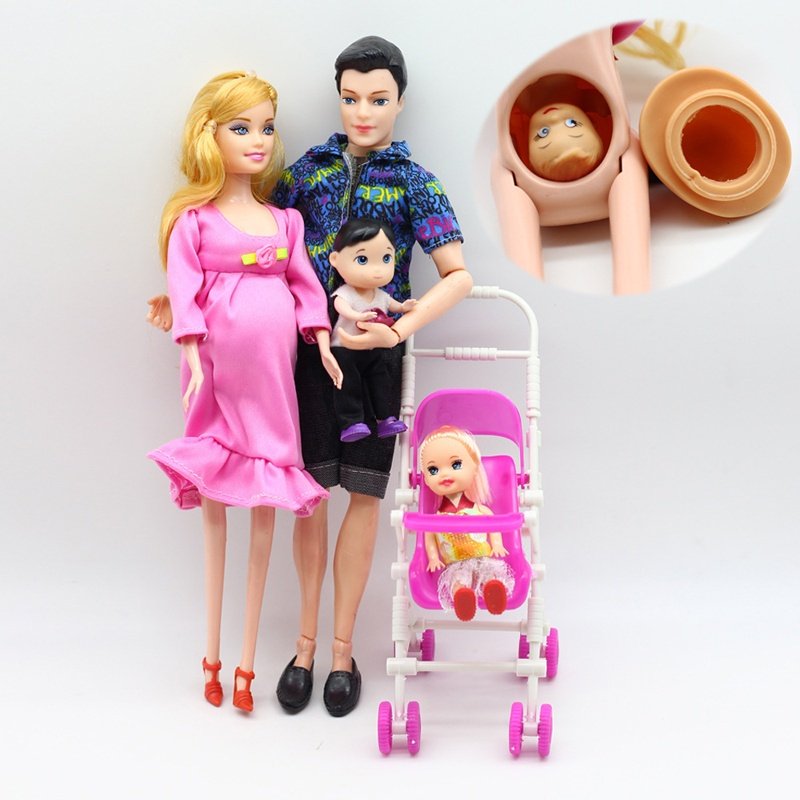 6pcs Lot Dolls Family Educational Real Pregnant Doll Happy Family For Barbie Ww Walmart Canada 6pcs Lot Dolls Family Educational Real Pregnant Doll Happy Family For Barbie Ww Walmart Canada