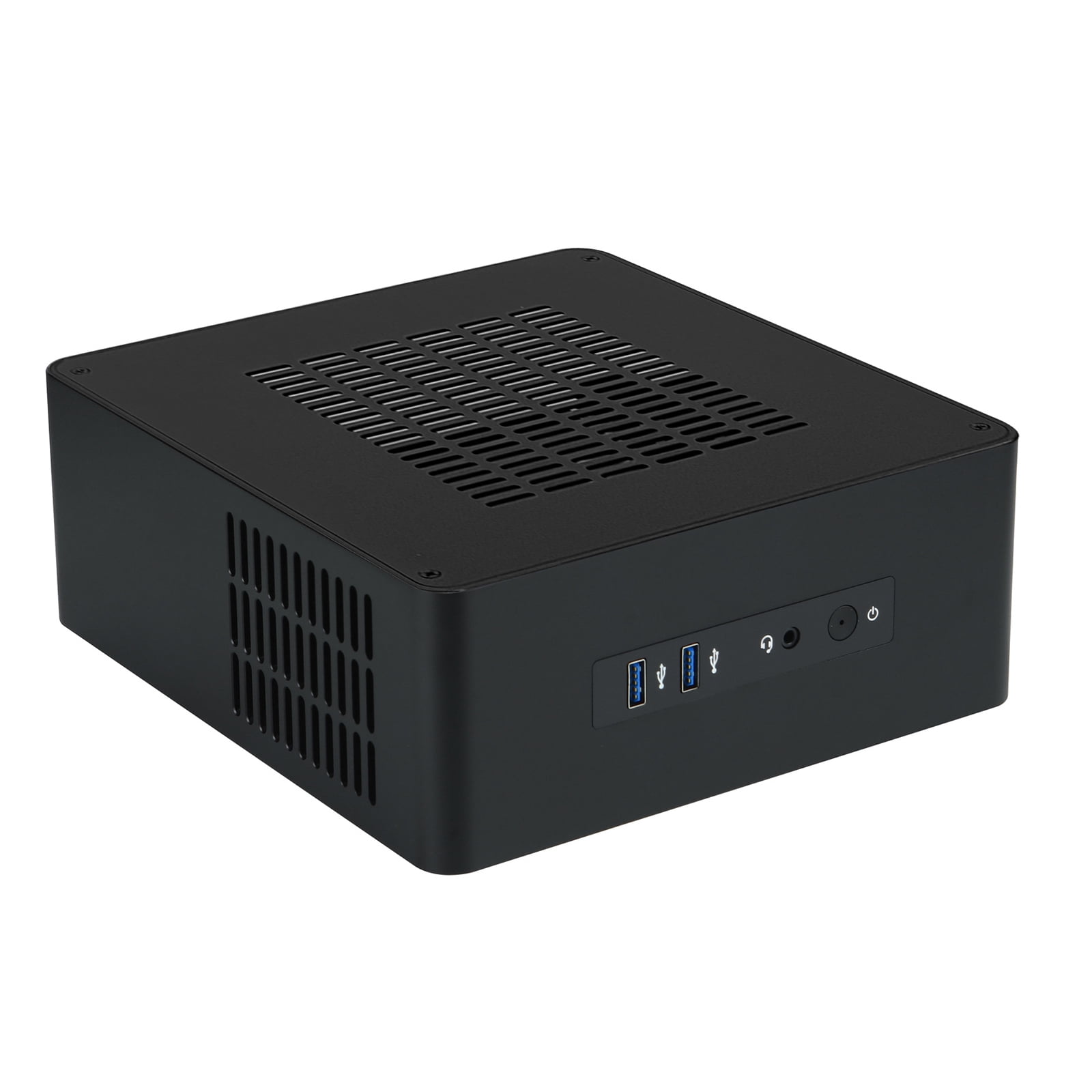 TA80 Small Desktop Case Small ITX Chassis HTPC PC Case Support 2.5inch Hard Disks Space Efficiency Cooling