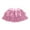 KB42 Pink, variant on Likimi Children Girls Skirt Mardi Gras Solid Color Sequins Carnival Comfort Casual Dance Short Skirt Black Size 5-6 Years