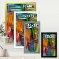 thumbnail image 4 of Designart 'Colour Spiral Fusion III' Modern Framed Art Print, 4 of 4