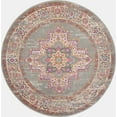 thumbnail image 2 of Nourison Passion Persian Grey 8' x ROUND Area Rug, (8 Round), 2 of 8