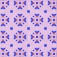 thumbnail image 1 of Ahgly Company Indoor Square Patterned Tyrian Purple Area Rugs, 7' Square, 1 of 6