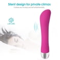 thumbnail image 1 of Masajeador De Silicona Con Vibraciones Ligeras, Vibrador Roscado Reutilizable Resistente Al Agua, Estimulador De Clítoris Resistente Al Desgaste, Individual/Pareja Advancent XX000587-03, 1 of 6