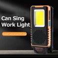 thumbnail image 3 of Luz de trabajo COB multifuncional Altavoz compatible con Bluetooth Modo portátil 6 Ndcxsfigh Nuevos Originales, 3 of 9