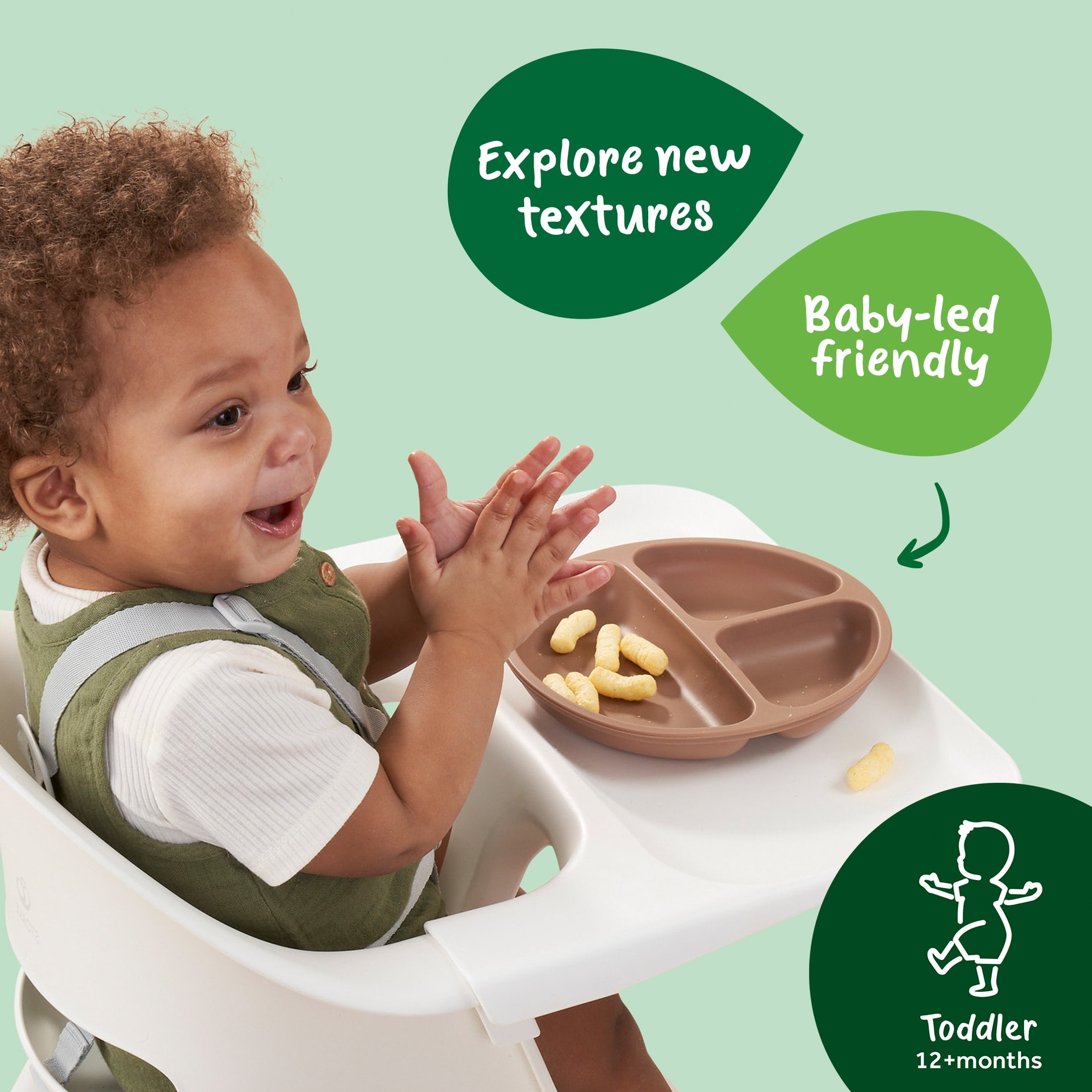 Gerber Toddler Baby Snacks, Organic Lil Crunchies, Berry-licious Blend, 1.59 Ounce 1.59 oz