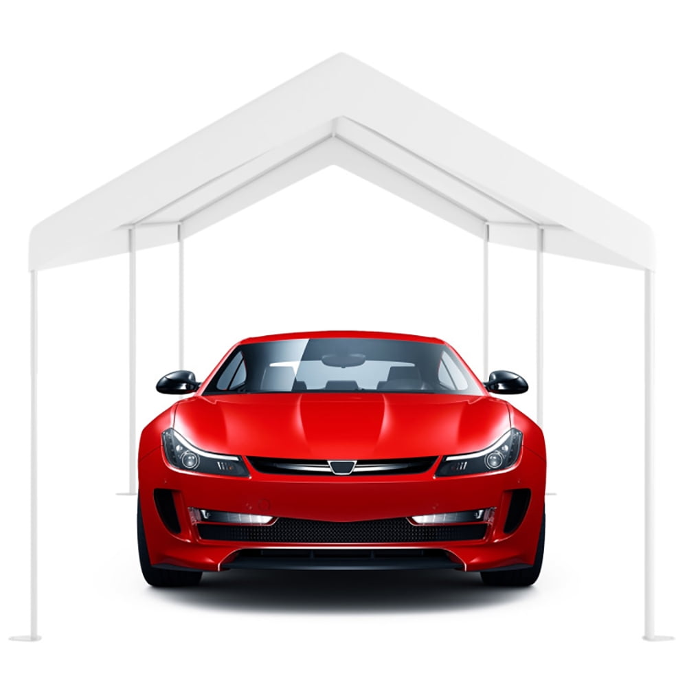 Aimee Lii 10 x 20 Feet Steel Frame Portable Car Canopy Shelter, Easy to Use Aimee Lii 10 x 20 Feet Steel Frame Portable Car Canopy Shelter, Easy to Use