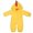 Halloween Costumes-Yellow, variant on Krdevn Chicken Plush Hooded Onesie Full Zip Animal Long Sleeve Jumpsuit for Kids Party Outfit Yellow,3-6 Months