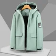 thumbnail image 1 of Chaqueta de hombre Otoño e Invierno Chaqueta gruesa resistente al viento impermeable Ropa de trabajo Chaqueta de hombre Unisex, 1 of 3