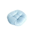 thumbnail image 2 of Solid Chair Pad Super Soft Thick Washable Round Seat Cushion for Kitchen Dining Room (16" x 16"), 2 of 6
