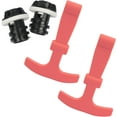 thumbnail image 1 of 2 Pack Replacement Lid Latches Bundle with 2 Pack Cooler Drain Plug Compatible with Yeti Tundra Coolers, 1 of 5