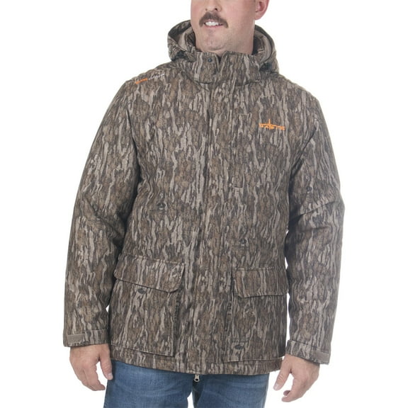 Habit Cedar Branch Insulated Waterproof Parka - Mens, Mossy Oak Bottomland, 2XL