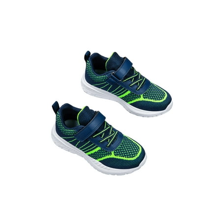 

Daeful Kids Running Shoes Mesh Sneakers Breathable Casual Sneaker Sports Nonslip Low Top Lightweight Trainers Blue 2Y