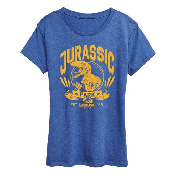 Jurassic World - Jurassic Park Collegiate - Women's Short Sleeve Graphic T-Shirt