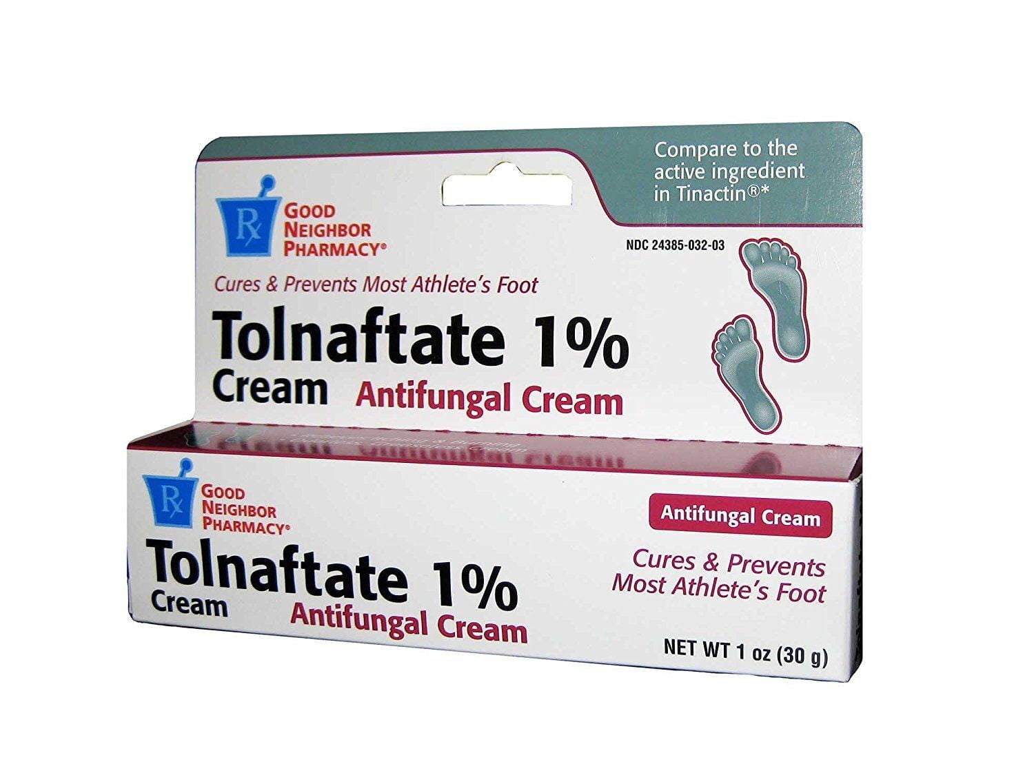 GNP Tolnaftate 1 AntiFungal Cream, Cures & Prevents Most Athlete's