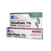 GNP Tolnaftate 1% Anti-Fungal Cream, Cures & Prevents Most Athlete's Foot, 1oz