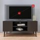 thumbnail image 5 of Entertainment Centers for Living Room Bedroom Tv Stand Living Room Furniture Black Cabinet Table Home Stands My Lux Decor Round, 5 of 9