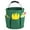 Green, variant on Bocaoying 17L Cleaning Organizer Caddy with Handle, Large Folding Cleaning Basket Bag, Multifunction Collapsible Waterproof Gardening Tool Storage Bag, Multipocket Craft Caddy Organizer for Cleaning Utensils(Black)
