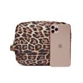 thumbnail image 6 of Daisy Rose Cosmetic Toiletry Bag PU Vegan Leather Travel Bag for Women - Leopard, 6 of 9