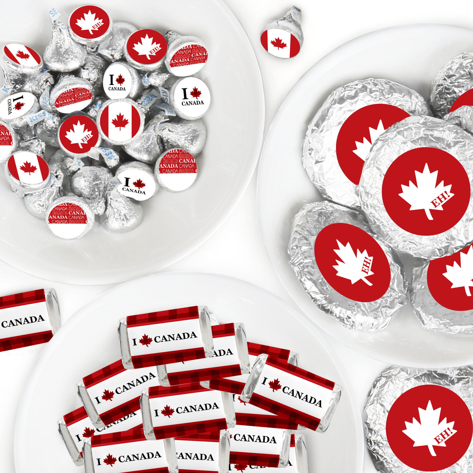 Canada Day Mini Candy Bar Wrappers Round Candy Stickers And Circle canada-day-mini-candy-bar-wrappers-round-candy-stickers-and-circle