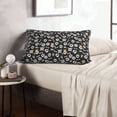 thumbnail image 6 of Naloa Cute skull Pillowcase, Cool Pillowcase, Lightweight, Breathable, Skin Friendly Pillowcase, Hidden Zipper (No pillow core)-20"x30", 6 of 6
