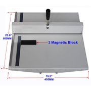 INTBUYING Manual 18Inch Scoring Paper Creasing Machine Scorer Creaser with 2Magnetic Block